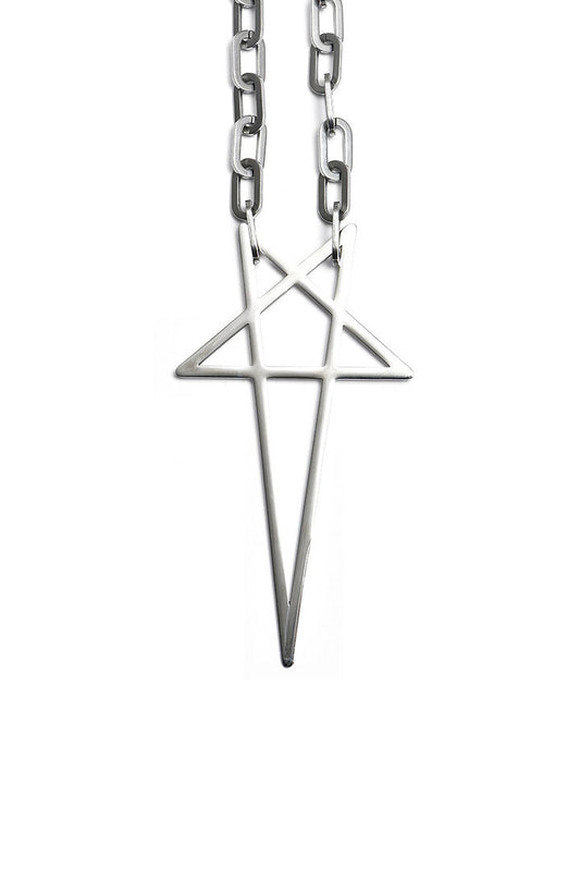 Pentagram choker 47cm x 14mm