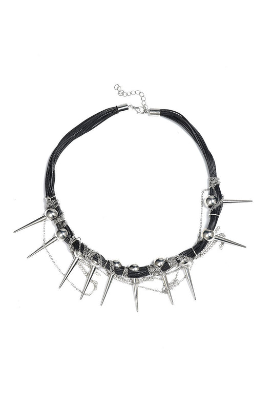 Bohemian punk necklace 49cm