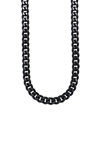 Black Cuban chain 10mm x 55cm