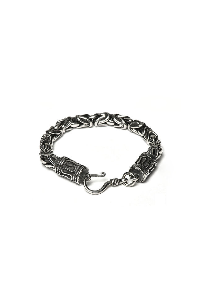 Shiva silver bracelet