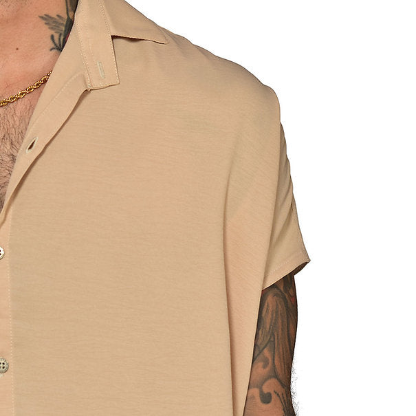 Oversized beige shirt