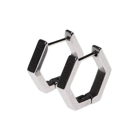 Hexagon earring