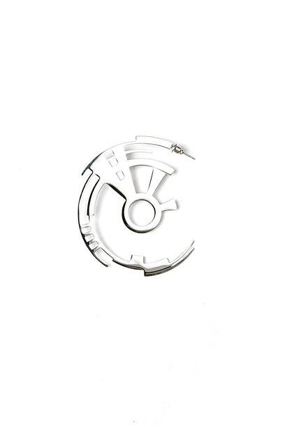 Earcuff satellite silver