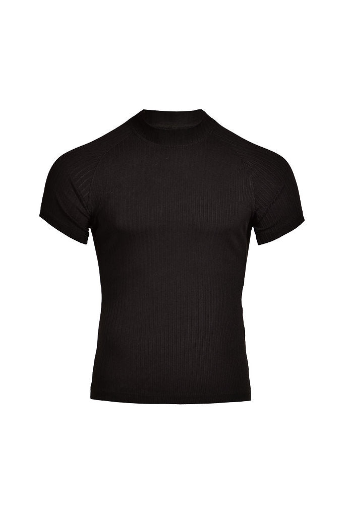 Black super slim perkins t-shirt