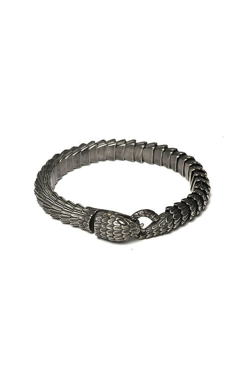 Blued serpent bracelet