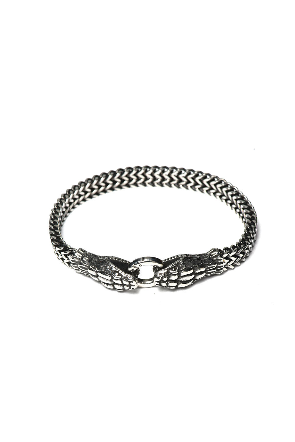 Silver bell bracelet