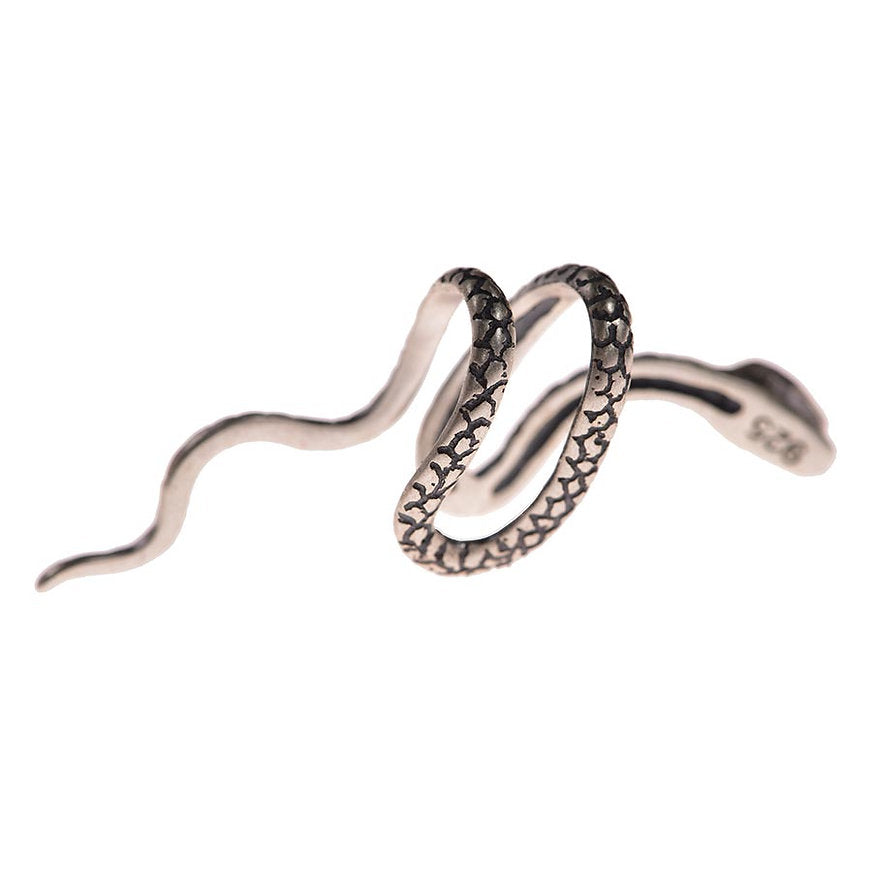 Snake earcuff in S925 silver