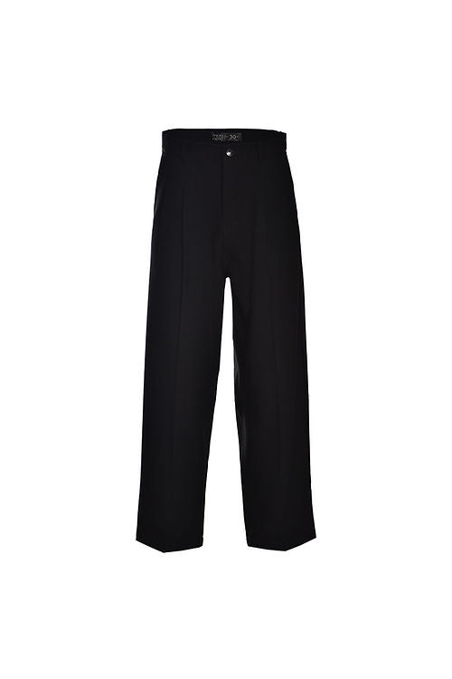 Black wide leg pants