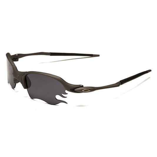 Titanium polarized fire glasses