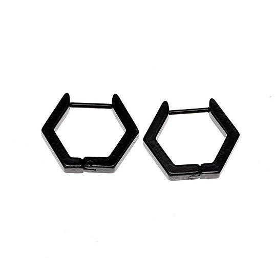 Hexagon earring