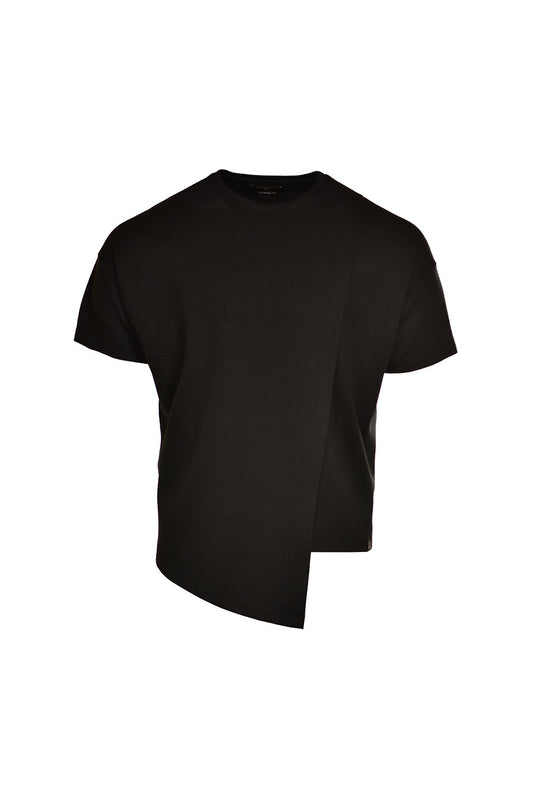 Fighter layering black t-shirt