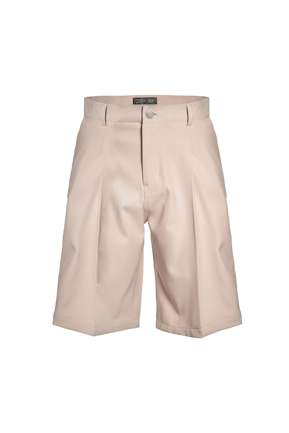 Tailored jort cream color